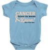 Cancer Picked The Wrong Diva Baby Bodysuit
