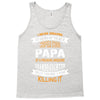 Super Cool Papa Of A Freaking Awesome Granddaughter Tank Top