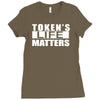 tokens life matters Ladies Fitted T-Shirt