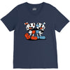 Cuphead and Mugman V-Neck Tee