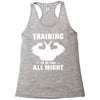 Training to be Like All Might Racerback Tank