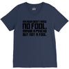 my mum didn't raise no fool. V-Neck Tee