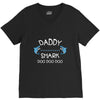 daddy shark doo doo doo V-Neck Tee