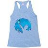 bat signal Racerback Tank