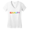 Equality LGBT Women's V-Neck T-Shirt