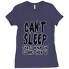 can't sleep clowns show up Ladies Fitted T-Shirt
