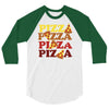pizza lover 2 3/4 Sleeve Shirt