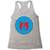 please blu Racerback Tank