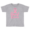 breast cancer pink ribbon Toddler T-shirt