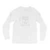 astronaut skull Long Sleeve Shirts