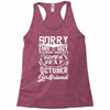 This Guy Is Taken By A Super Sexy October Girlfriend Racerback Tank