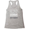 i'm the dad Racerback Tank