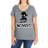 we are venom 2 Ladies Curvy T-Shirt