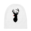 deer skull christmas Baby Beanies
