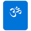 hare krishna aum Mousepad