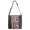 harvey can't stop us Adjustable Strap Totes