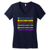 stand up for science Women's V-Neck T-Shirt