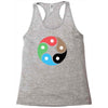 zentao symbol as evolution of the tao (yin yang) Racerback Tank