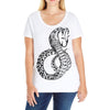 tribal cobra Ladies Curvy T-Shirt