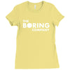 the boring company elon musk Ladies Fitted T-Shirt