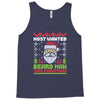 most wanted beard man this christmas Tank Top