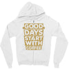 coffee addict Zipper Hoodie