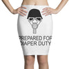 prepared for diaper Pencil Skirts