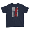 kayak american flag Youth Tee
