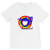i am not gay, i just like rainbows V-Neck Tee