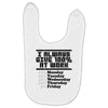 always give 100 percent Baby Bibs