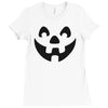 jack o lantern halloween Ladies Fitted T-Shirt