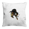 midnight flight Throw Pillow