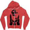 r2 d2 on endor Zipper Hoodie