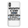 halloween is scary but stomach cancer is deadly spread the word lep sa iPhoneX Case