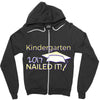 kindergarten 2017 nailed it graduation Zipper Hoodie