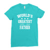 worlds greatest farter funny fathers day new men t shirt w10 Ladies Fitted T-Shirt