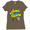 red on you Ladies Fitted T-Shirt