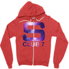 s club 7 galaxy Zipper Hoodie