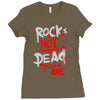 rock's not dead you are Ladies Fitted T-Shirt