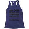 all men are created equal february Racerback Tank