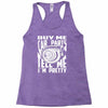 buy me car parts and tell me i'm pretty mechanic turbo nfs fan Racerback Tank