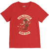 grim readers book club V-Neck Tee