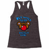 red nosed bear Racerback Tank