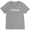 atheism funny retro religion jesus christ believer comic god V-Neck Tee