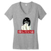 Sad Japanese Aesthetic Women's V-Neck T-Shirt