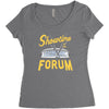 showtime Women's Triblend Scoop T-shirt