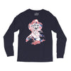 freddy krueger floral Long Sleeve Shirts