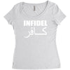 military army infidel Women's Triblend Scoop T-shirt