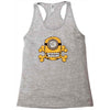 minion skull Racerback Tank