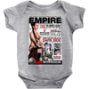 funny star wars empire magazine cover ideal birthday present Baby Bodysuit
